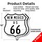 Signmission New Mexico Route Marker Shield Sign Us 6, 12 inch X 12 inch, Plastic Sign, 2PK SHI-P-2PACK-12-389 - alternate 5