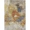 Homeroots 5' X 8' Taupe Black And Copper Abstract Washable Indoor Outdoor Area Rug 606026 - alternate 5