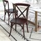 Flash Furniture Advantage Walnut X-Back Chair X-BACK-W - alternate 9