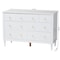 Baxton Studio Roni Modern White Wood 7-Drawer Dresser with Scalloped Edges 256-14085-ZORO - alternate 6