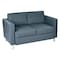 Office Star Products Pacific Love Seat, Blue PAC52-R105 - alternate 6