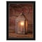 Homeroots Innkeepers Lantern 2 Black Framed Print Wall Art 406874 - alternate 1