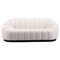 Homeroots 85" Cream Curved Sofa 557022 - alternate 6