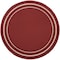 Homeroots 8' Brick Red And Ivory Round Indoor Outdoor Area Rug 545499 - alternate 5