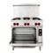 Koolmore 36 In. Commercial Electric Range with 6 Burners and 1 Standard Electric Oven - 208V 3 Phase KM-CR36-E - alternate 5