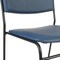 Flash Furniture HERCULES 500 lb. Capacity High Density Navy Vinyl Stacking Chair with Sled Base XU-8700-NVY-B-VYL-30-GG - alternate 5