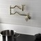 Kingston Brass Wall Mount Pot Filler Faucet, Polished Brass KS2102CG - alternate 4