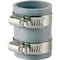 Prosource Coupling, 3/4 in x 3/4 in, PVC, Grey KJ-004 - alternate 1