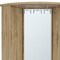 Homeroots 18in Natural Wood Corner Bar Cabinet 524968 - alternate 3