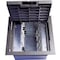 Wiremold Electrical Box, 115 cu in, Floor Box Type, 8 Gangs, Steel AC10105-2 - alternate 1
