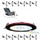 Nuwatt 6 Inch 2 Hour Black Trim Fire Rated Recessed Lighting Canless LED Lights 2700K-5000K, 1200LM, 12PK NW-P-DL-6-15W-5CT-FR-BLK-12P - alternate 1