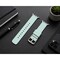Elegani Replacement Rubber Watch Replacement Band Compatible with Apple Watch 38mm, Lake Blue, Silver Buckle OMGSWT-LKBL-38 - alternate 3