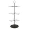 Lavish Home Cocktail Tree Stand 3-Tier Champagne Tower Holds 18 Stemware Glasses For Party Decorations KIT-DRNK1-BLK - alternate 6