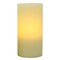 Homeroots 8" Ivory Flameless Pillar Candle 485138 - alternate 3
