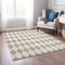 Homeroots 5' X 8' Taupe And Ivory Geometric Washable Indoor Outdoor Area Rug 577122 - alternate 8