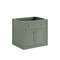 James Martin Vanities Chicago 30 in. Single Vanity, Smokey Celadon, w/ 3 CM Victorian Silver Silestone Top 503-V30-SC-3VSL - alternate 4