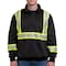 Game Workwear Hi-Vis Quarter-Zip, 100% Pique Fleece, Hi Vis Lime, S 8755 - alternate 4
