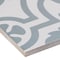 Andova Tiles Bliss Giverny Blue 8-in. Encaustic Spanish/Moroccan Patterned Matte Porcelain Wall & Floor Tile ANDBLI287 - alternate 4