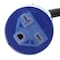 Ac Works SJTW; Cold Weather Extension Cord, 12 AWG, Indoor/Outdoor, 12/3, 1 Outlets, 6-15/20R, Black, PVC S620PR-010 - alternate 4