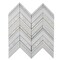 Apollo Tile Pearl White 12x12 Thassos, Shell Marble Polished Floor and Wall Mosaic Tile 5.08 sqft/case, 5PK APLALA88C11A - alternate 1
