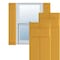 Ekena Millwork True Fit PVC, Two Board Joined Board-n-Batten Shutters, Turmeric, 10 3/4W x 48H, PR TFP101BBF11X048TU - alternate 1
