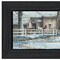Homeroots Evening on the Farm Black Framed Print Wall Art 407394 - alternate 3