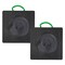 Mytee Products 18in x 18in x 2in Heavy Duty Outrigger Pad for RV with Recessed Radius Black, 2PK ORP-181820-RRx2 - alternate 6