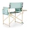 Picnic Time Family Of Brands Outdoor Directors Folding Chair, Tropical Foliage Pattern with Beige Accents 810-17-671-000-0 - alternate 7