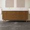 James Martin Vanities Laurent 72" Double Vanity, Honey Oak w/ 3 CM White Zeus Silestone Top 545-V72-HNO-3WZ - alternate 8