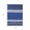 Homeroots 10' X 14' Navy Blue Sky Blue And Charcoal Abstract Washable Indoor Outdoor Area Rug 615283 - alternate 9