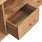Homeroots 43in Brown Solid Wood Enclosed and Open Storage TV Stand 727854 - alternate 7