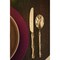 Mepra Bali Flatware Set - 5 Pieces - Gold 101522005O - alternate 3