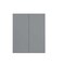 Cambridge Radiance 30 in. W x 12 in. D x 36 in. H Ready to Assemble Slab Wall Kitchen Cabinet in Matte Grey SA-W3036-MG-KIT - alternate 1
