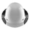 Lift Safety DAX Fiber Resin Full Brim Hard Hat (50/50 White Black) - ANSI-G, TYPE 1 HDF50-23WG - alternate 4