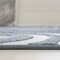 Jonathan Y Maribo High-Low Abstract Groovy Striped Dark Blue/Cream 5 ft. x 8 ft. Indoor/Outdoor Area Rug SCN103E-5 - alternate 7