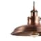 Jonathan Y Bedford 11" Adjustable Iron Industrial Rustic LED Pendant, Copper JYL9529A - alternate 10