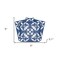Homeroots 5" X 5" Wedgwood Blue And White  Peel And Stick Removable Tiles 390889 - alternate 3