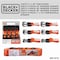 Black & Decker B+D 17Pc Tie Down Kit With Tow Strap/Cambuckle Straps/Premium Flat Bungees BDX1016 - alternate 7