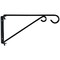 National Hardware 9'' Black Steel Swivel Hanging Plant Bracket N274-761 - alternate 2