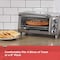 Black & Decker Natural Convection 4 Slice Toaster Oven in Stainless Steel TO1760SS - alternate 5