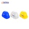 4Dock Yellow Vented Cap Style Hard Hat, 4-Point Ratchet Suspension, 3PK HH001 - alternate 1