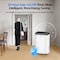 Edendirect 48 pt. 4,500 sq.ft. Dehumidifier for Home in White with Drain Hose, Bucket for Basement, 24H Timer ZR-AP20-1909EE - alternate 8