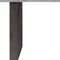 Homeroots 78" Gray Wood Double Pedestal Base Dining Table 642280 - alternate 10