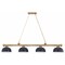 Z-Lite Cordon Heritage Brass 4 Light Billiard 2306-4HBR-D13MB - alternate 6