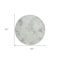 Homeroots 8' Artichoke Green And Ivory Round Geometric Washable Indoor Outdoor Area Rug 588264 - alternate 8