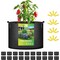 Ipower 10 Gallon Grow Bags 300G Thickened Sturdy Plant Fabric Pots with 20 Labels and Handles, 20PK GLGROWBAG10X5BLKV5X4 - alternate 1