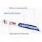 Lenox Reciprocating Saw Blade, Multi-Wolf, 8 in, 10 TPI, Multi-Purpose, 5-Pack 20580810R - alternate 5