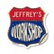 Signmission Jeffrey's Workshop, 18 Inch X 18 Inch, Vinyl Decal SHI-D-18-489-JEFFREY - alternate 1