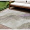 Homeroots 10' X 14' Taupe And Lavender Abstract Washable Indoor Outdoor Area Rug 611398 - alternate 1