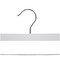Nahanco 14in Low Gloss White Wooden Skirt/Pant Hanger, 100PK 21114RC - alternate 4
